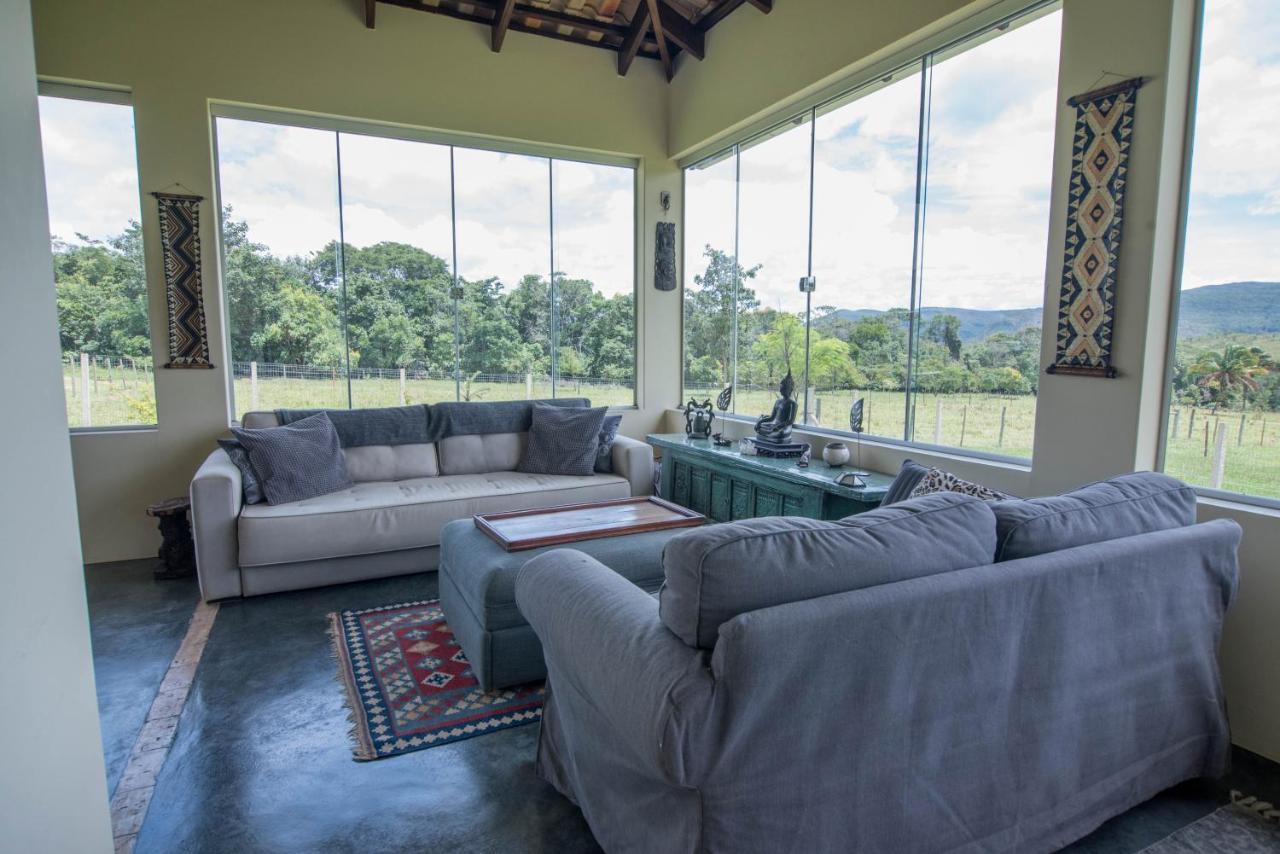 Villa Eit Eco Inteligente Alto Paraíso de Goiás Esterno foto